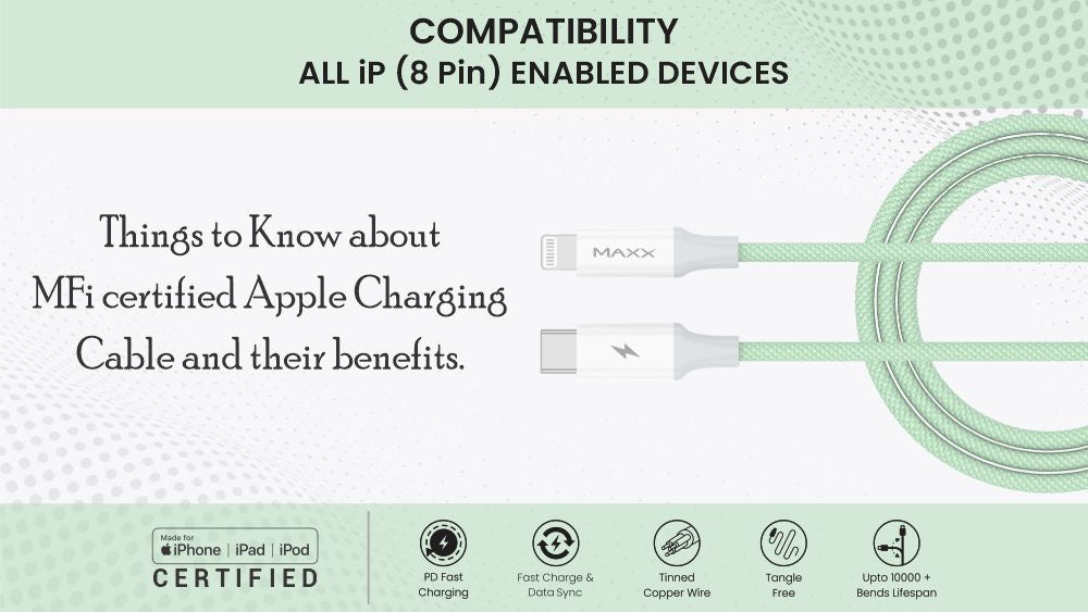 Things to Know about MFi certified Apple Charging Cable and their benefits.