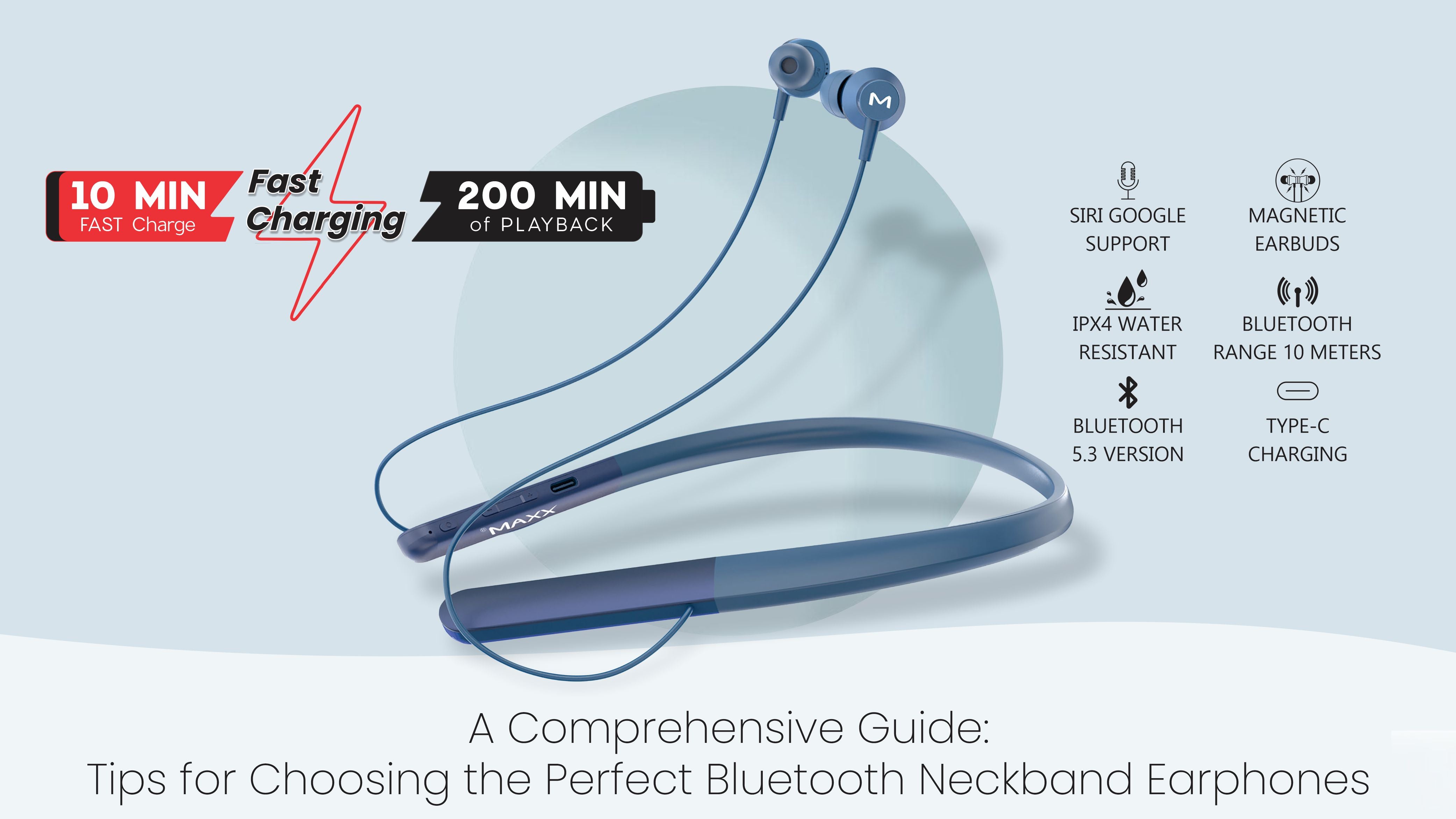 A Comprehensive Guide: Tips for Choosing the Perfect Bluetooth Neckband Earphones