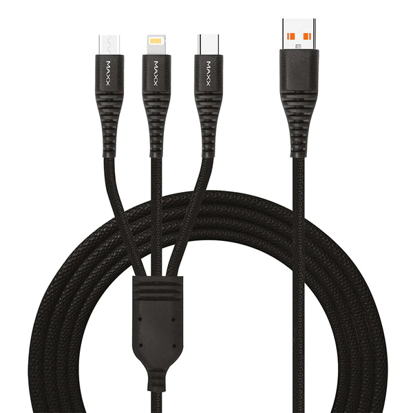 Charging Cable CX-312 3in1 Micro + Type - C + Lightning
