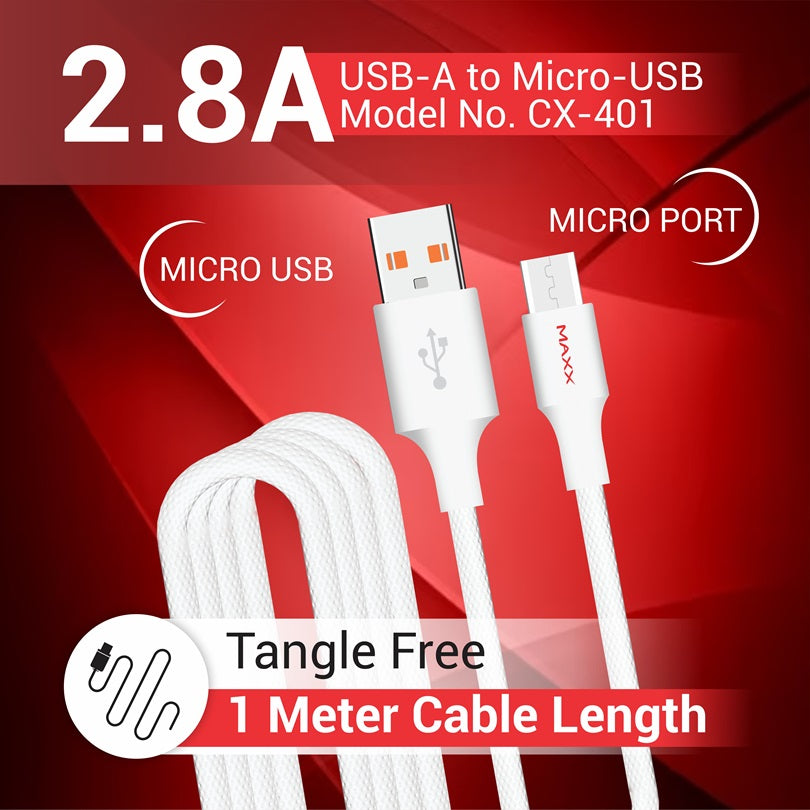 Data Cable Micro White