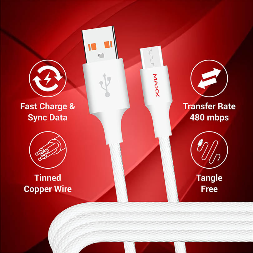 Data Cable Micro White