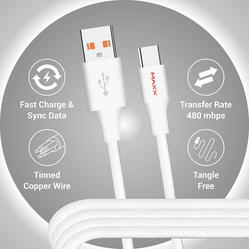 Data Cable Type - C White