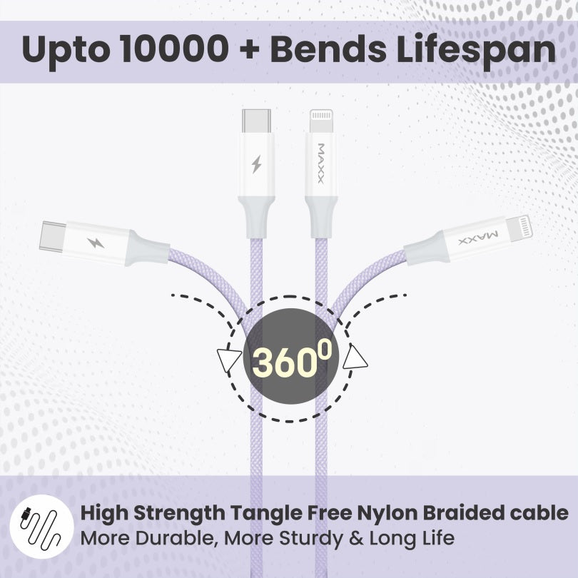 mfi certified iphone cable type c