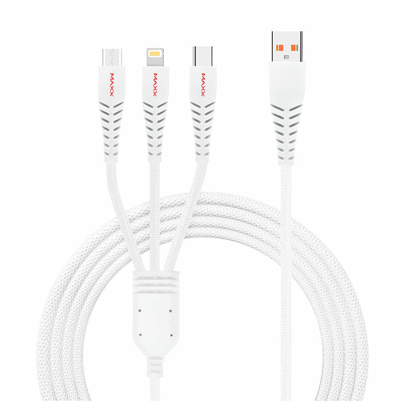 3 in 1 mobile charging cable