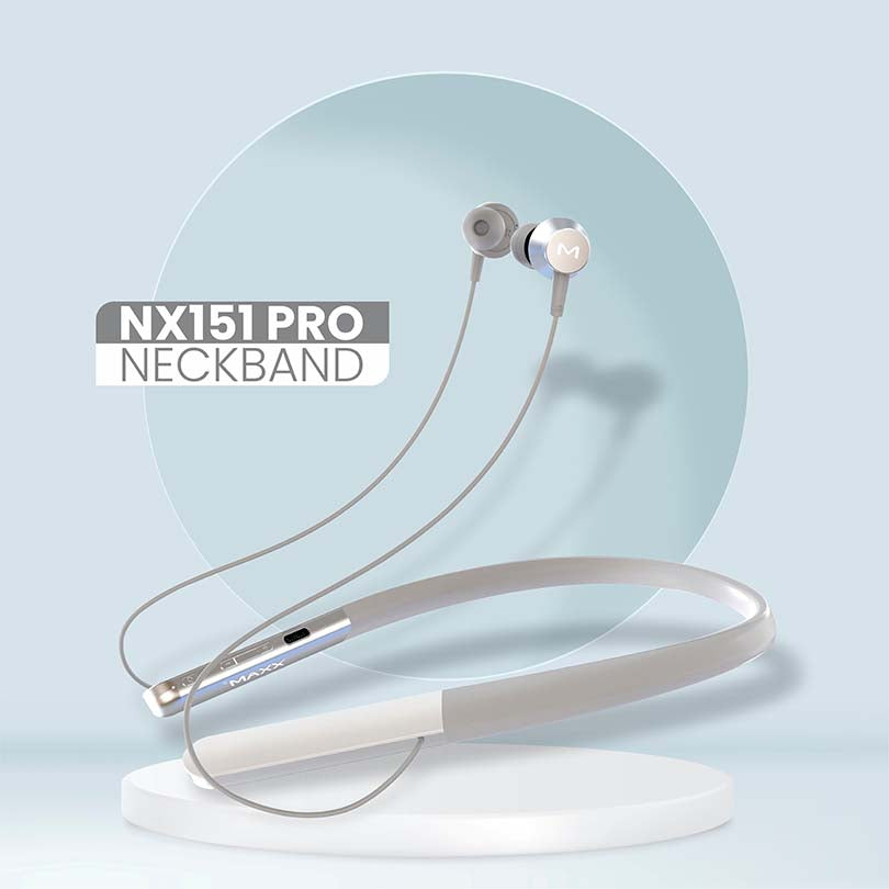 Neckband NX-151 25 Hrs Silver