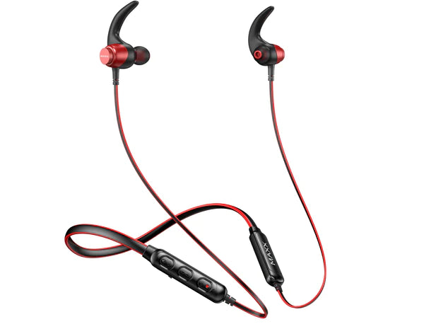 Neckband NX-6 25 Hrs Black and Red