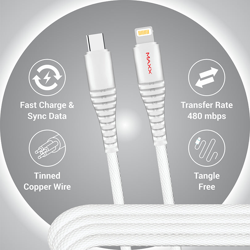 PD Cable CX-408 Lightning  White