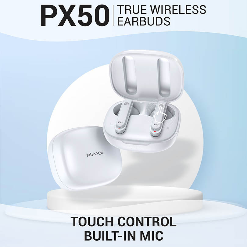 TWS EarPods PX50 40 Hrs White